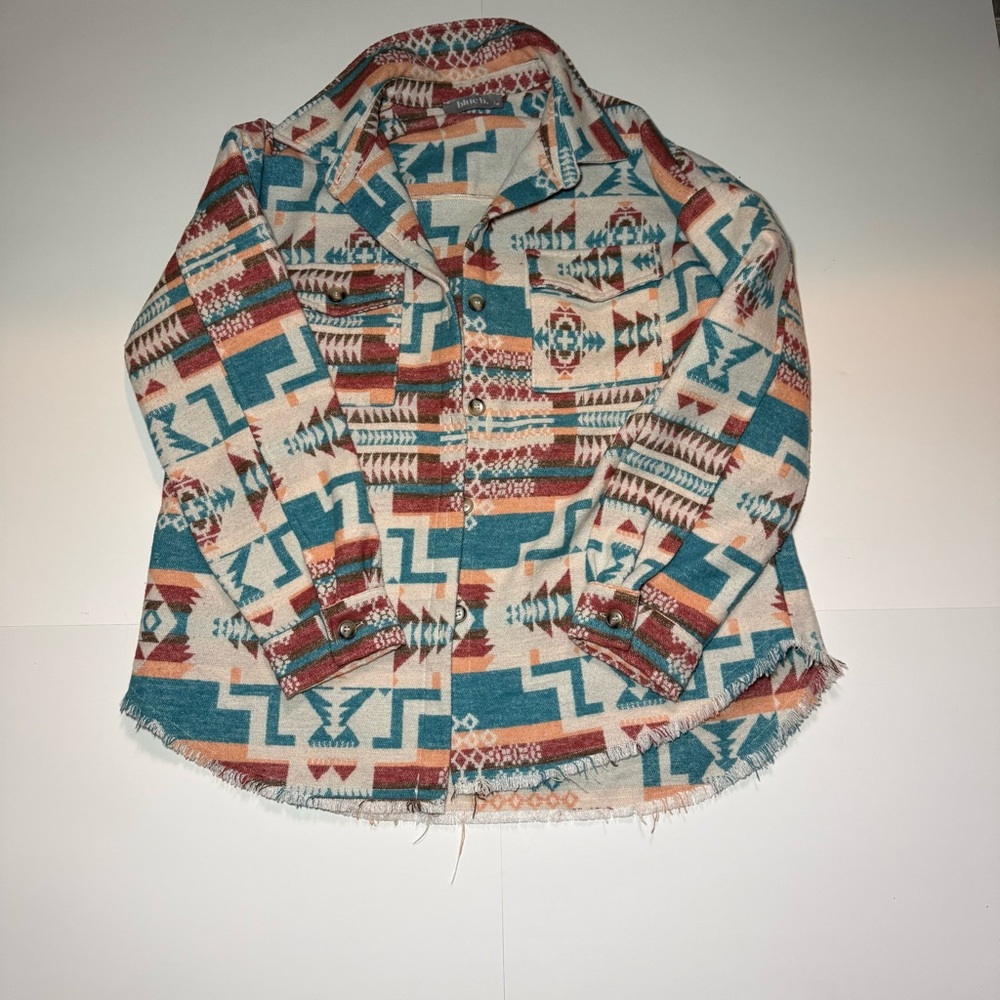 blueb.‎ collection southwestern print button up shirt
Size M